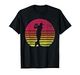 Retro Golf Golfspieler T-Shirt