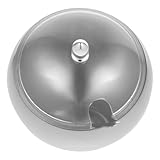 UTHCLO Edelstahl Schüssel mit Deckel Schräges Munddesign Rostfrei Spülmaschinenfest Buffet Salatschale für Saucen Snacks Obst Praktisches für Küche und Gastronomie