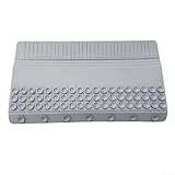 Yuanpgky Silikon-Spritzschutz für die Spüle, 76,2 x 10,2 cm, Küchenspüle, Wasserleitblech aus Silikon mit starkem Saugnapf für Haus und Garten, Schwarz