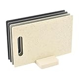 F Fityle 4x Schneidebrett Set Aufbewahrungsorganisator Serviertablett Easy Grip Griff Lebensmittelzubereitungsschubhacking für Küchenrestaurant
