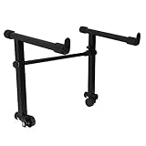 PartyKindom 1Satz Höhenverstellbarer Keyboard für Piano und Digitale Klaviere Stabil und Sicher Rutschfestem Design und Schutzüberzug für Musiker