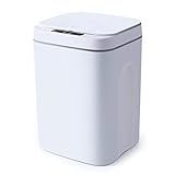 16L 215x205x340mm Berührungslos Intelligente Induktion Automatischer Mülleimer, 0,3 Seconds Automatik Sensor Abfalleimer Papierkorb Automatic Öffnen/Schließen
