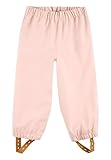 Sterntaler Regenhose ungefüttert Uni - Kinder Regenhose wasserdicht - Mädchen Matsch- und Buddelhose ohne Latz mit verschweißten Nähten - robuste Regenbekleidung - zartrosa, Größe 110