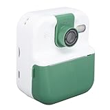 Sofortdruckkamera für Kinder, P02 48MP 1080p WiFi Foto Video Sofort Selfie Digitalkamera mit 2,4 '' IPS -Bildschirm, 3 Rolls -Papier, Unterstützt Spiel und Musik, LED Flash, Time