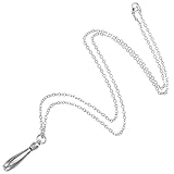 ibasenice Modische Bowling Anhänger Halskette für Herren Kreative Halskette aus Langlebiger Legierung Vielseitiger Schmuck für Freizeit und Besondere Anlässe