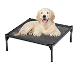 Wuyooprt Erhöhtes Hundesofa,Erhöhte Hundeliege Für Draußen | Wasserdichtes Atmungsaktives Kühlkissen Mit Rutschfester & Waschbarer Auflage Für Innenbereich, Winter Und Camping