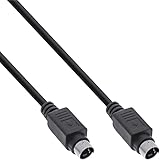 InLine 89950 S-VHS Kabel, 4pol mini DIN Stecker / Stecker, 2m