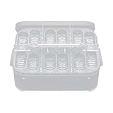 Reptilien Eier Inkubator | 12 Fächer Amphibien Brutbox Mit Aufbewahrung - Transparente Amphibien Aufzuchtwanne Für Geckos Echsen Schlangen Und Löwenmähnenagamen