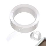 Lpoppcx Hochbelastbares Nano Doppelseitiges Klebeband - Kabelklebeband Streifen - Wandklebeband | Für Mieter Büro Küche Badezimmer Schreibtisch Auto