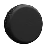 uxcell 190T Polyester Reserveradabdeckung für LKW Anhänger 16 Zoll schwarz