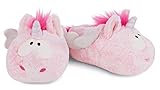 NICI 44374 Pink Hausschuhe Harmony Größe 34-37 aus Plüsch, Theodor & Friends