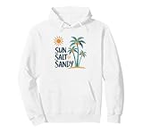 Sonnensalz Sandy Sommerurlaub Pullover Hoodie