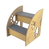 CheurYae Hundetreppe,rutschfeste Hunderampe für Sofa,Hundetreppe + Katzentreppe für Junge und alte Katzen,30 cm hoch für Sofa, Couch,Bett
