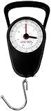Eaxus® Analoge Kofferwaage / Gepäckwaage - Gaswaage ⚖️ bis 35kg mit Gepäckhaken