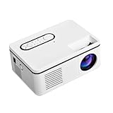 Vaguelly Mini LED Projektor Tragbar Home Cinema mit USB Micro USB Anschluss Energieeffizient Kompakt für Indoor und Outdoor Heimkino Verbesserte Helligkeit und Augenschutz