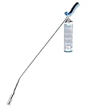CFH Bio-Gärtner CW 3300 Abflammgerät inkl. Gasdose 600 ml und Breitbrenner - Unkrautverbrenner Gas Anwendung, 1,44 kW bei mehr als 1.100 °C Flammentemperatur, Auch als Grillanzünder geeignet