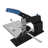 Manuelles A3-Heftgerät, Heftseiten: 60 Seiten (80 G), Flache Bindetiefe 1–100 Mm, Mit Festem Lineal Und Desktop-Clip, Für 23/6, 23/8, 23/10 Heftklammern,A