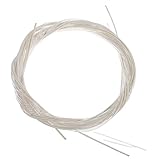 DECOMELODY Klassische Gitarrensaiten Nylonset Ersatz für Konzertgitarre Hellklarer Klang Leichtes Material Vielseitig für Unterricht Übung Auftritte Praktisches DIY Zubehör Einfache