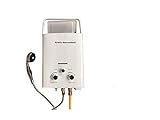 Gas Durchlauferhitzer Wasserboiler Boiler Gastherme Warmwasserbereiter Tragbare Camping Dusche 6 liter Campingdusche Pferdedusche