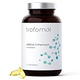 Omega-3 Kapseln hochdosiert – 2000 mg Fischöl mit 800 mg EPA & 400 mg DHA pro Tagesdosis – Nachhaltiger Wildfisch, laborgeprüft – 120 Softgel-Kapseln