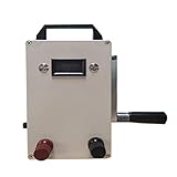 LVSEWOA Kurbel-Handgenerator, 150 W Pedalgenerator, Gleichstromausgang 5–12 V, Dual-USB-Schnellladeausgang, Handkurbelgenerator, Handgenerator, Fitness-Stromerzeugung, hohe Umwandlungsrate., 110 V