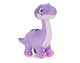 Posh Paws Dinky Dinosaurs 37773 Brontosaurus Dinosaurier, Plüschtier, Lila, 25 cm