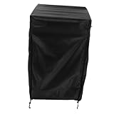 HIAKDOFT Wetterfeste Kaminholzregal abdeckung aus Robustem Oxford Atmungsaktiv und Leicht mit Seitlichen Öffnungen für Einfachen Zugang als Outdoor Holzhalter Schutz für Garten und