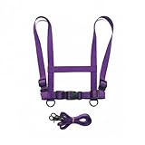 Eclove Pferdeleine Zum Spielen, Pferdegeschirr Für Kinder Zum Spielen Lila, Größenverstellbare, Pferdespielleine Für Kinder, Pferde Spielleine, Für Jungen Und Mädchen, Fördert Bewegung Und Fantasie