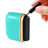 Identitätsschutz Rollenstempel - Diebstahlsicherer Selbstfärbender Roll-ID-Schwärzer, Kompakter Sicherheitsstempel Mit Starker Schwärzung Für Persönliche Daten | Stempelwerkzeug, Nutzung Für Dokumente