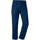 Schöffel Herren Pants Folkstone, leichte Wanderhose mit Stretch-Material, robuste Outdoor Hose mit sportlichem Schnitt, dress blues, 52
