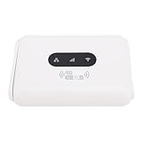 Asixxsix Entsperrter 4G LTE WiFi -Router, Tragbarer Hotspot mit SIM -Kartensteckplatz und 2 Antenne, 300Mbit/S, Unterstützung von 32 Geräten, Deckt Bis zu 300 Quadratmeter ab. Meter