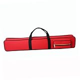 kowaku Pool-Queue-Etui, Pool-Queue-Tragetasche, Snooker-Pool-Queue-Tasche, Kratzfeste Billard-Sticks-Tragetasche, Pool-Queue-Tasche, ROT
