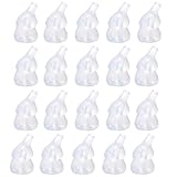 20 pcs Nasendusche Ersatzkopf, Aufsätze Weiß Nasenspülsalz Silikon Tip, Nasenspülkanne Zur Nasenreinigung und Nasenspülung, Nasendusche für Erwachsene Baby und Kinder