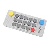 Yctze Tragbare Taschenmusik -Tastatur mit 20 Instrumenten, Pitch Control, 3,5 Mm, Lautsprecher, Akkulaufzeit