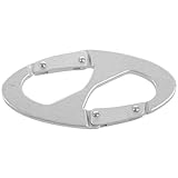 Gotoger 5 Stuecke Aluminium Legierung Karabiner Schluessel Bund Karabiner Haken Karabiner Aussen Camping Ausruestung Klettern Wandern Sport Zubehör