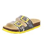 Superfit Fussbettpantoffel Hausschuh, Grau/Mehrfarbig 2110, 31 EU