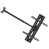 Whltzf Deckenfernseher-Halterung, TV-Wandständer für 81,3 - 178,8 cm Bildschirme, Metallrahmen, neigbar, Drehfunktion, Kabelmanagement, schnelle Installation, Metallhalterung