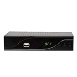 Denver DVBC-120 TV Kabelgebundener TV-Empfänger. MPEG-4 HD (DVB-C) Decoder für das Digitale Signal Ihres Kabelfernsehanbieter PVR-Funktion zum Aufzeichnen