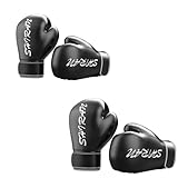 Btgghytr PU Sparring Boxhandschuhe Trainingshandschuhe Welterweight Kickboxen Tasche Handschuhe für Männer Frauen Jungen