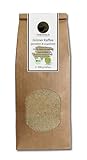 Grüner Bio Kaffee gemahlen - Robusta Indien (Rohkaffee gemahlen 500g) - GMP zertifiziert