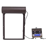 Automatischer Hühnerstall-Türöffner, Programmierbarer Aluminium-Hühnerstall-Türöffner mit Timer, Lichtsensor, Fernbedienung, 3 Modi (#2)