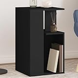 BOWEKAM Home & Garden Beistelltisch Schwarz 35x35x60cm Holzmöbel Wahl