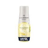 SodaStream Sirup Holunderblüte ohne Zucker, 1x Flasche ergibt 9 Liter Fertiggetränk, Sekundenschnell zubereitet und immer frisch, 440 ml