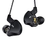 KEEPHIFI CCZ SOLO DC02 In-Ear-Monitoring IEM Kopfhörer mit Kabel,Dual Magnetic Circuit DD HIFI IEMS Kopfhörer,PU+PET Composite Diaphragm Inear Monitor,Premium Frosted Metal Ohrhörer für Gaming,Musiker