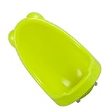 Vaguelly 1 Stück Urinal wc kindertoilette Frosch-Pipi-Trainingstöpfchen Töpfchen-Trainingsaufkleber Tipi Abs Pipi Töpfchen hängendes Töpfchen Umweltschutz PP-Material Green