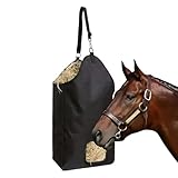 Generisch Hay Feeder -Einkaufstasche - starker und tragbarer Pferdesack | Hanging Horse Slow Feeder mit verstärktem Stich | Füttern von für Stall, Scheun