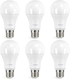 Linkind 13W Super Hell E27 LED Lampe, ersetzt 100 Watt, 2700K Warmweiß E27 A60 Edison Birne 1521Lm, 220° Abstrahlwinkel, nicht dimmbar, 6 Stück