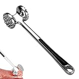 Fleischklopfer, Schnitzelklopfer, Fleischhammer, Meat Tenderizer, Fleischplattierer, Küchenhelfer, Werkzeug für Zartmachung, Steak, Rind, Geflügel