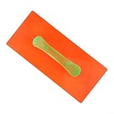 Honseadek Kunststoff-Putzbrett für Baustellen für einfaches Tragen von Schlammmischen, plus Glättwerkzeug mit ergonomischem Griff, 32 x 14,5 x 14,5 cm und cm (groß)