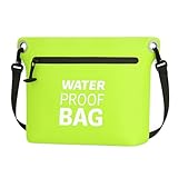 BLUEVER Wasserdichte Tasche,4L Leichter Dry Bag Wasserdichter Sack für Outdoor, Camping, Wandern, Strand, Kajak, Schwimmen (Grün)